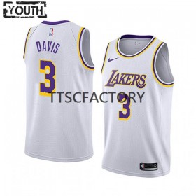 Camiseta Niños NBA Los Angeles Lakers Anthony Davis 3 Nike 2022-23 Association Edition Blanco Swingman